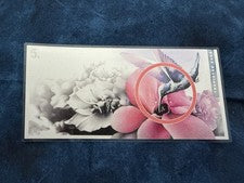 2018 Tropical Hummingbird Parrot 5 gram .999 fine Silver Foil Note