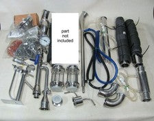 STAINLESS-STEEL ALEMBIC STILL DISTILLER PROJECT PARTS ACCES ESSENTIAL OILS WATER