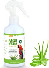 Aloe Vera Bird Spray, Moisturizes Feathers Soothes Dry Itchy Skin, Supports M...