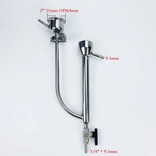 2" 51mm OD64 Tri Clamp Parrot Body Connection Stainless Steel 304 Distill Brew