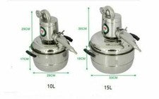 220v 15L/4Gal Alcohol Distiller Moonshine Still Herb Essential Oil Kit Alembic