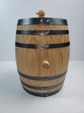 1 Handmade 2 Liter. Pre-charred Oak Barrel -  Wine & Bourbon Barrel